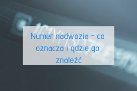 Numer nadwozia - co oznacza i gdzie go znaleźć