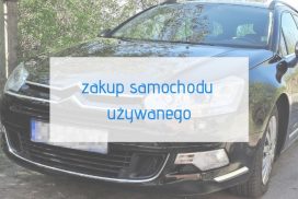 oględziny samochodu przed zakupem - Citroen C5