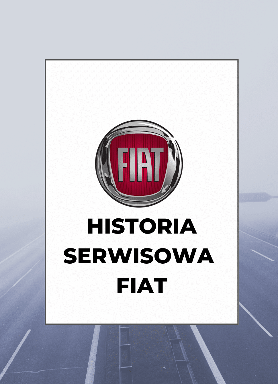 Historia serwisowa ASO Fiat – przebieg po VIN z Europy