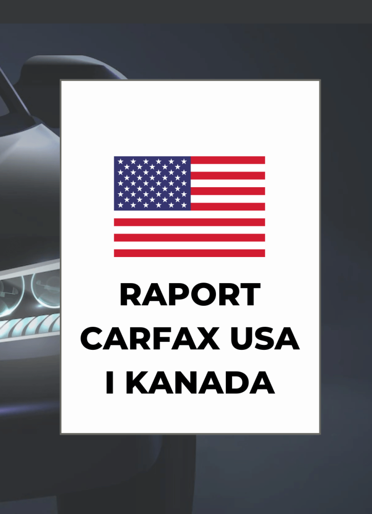 RAPORT CARFAX USA