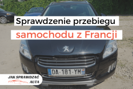 Sprawdzenie przebiegu auta z Francji (1)