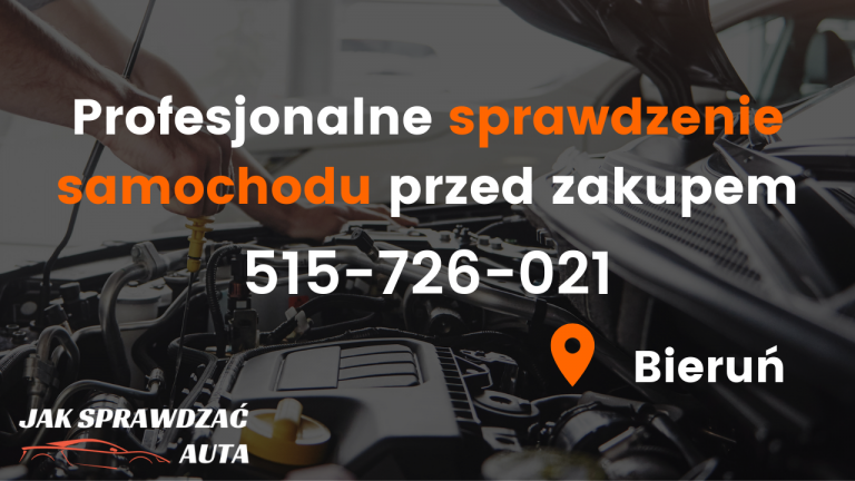 Sprawdzenie samochodu przed zakupem Bieruń